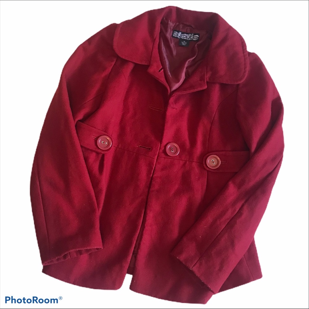 Static Pea Coat Medium